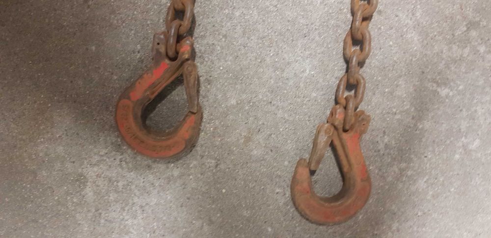 Zawiesie dzwigowe,hds 2szt dlugosc kazdej 1.10 m.