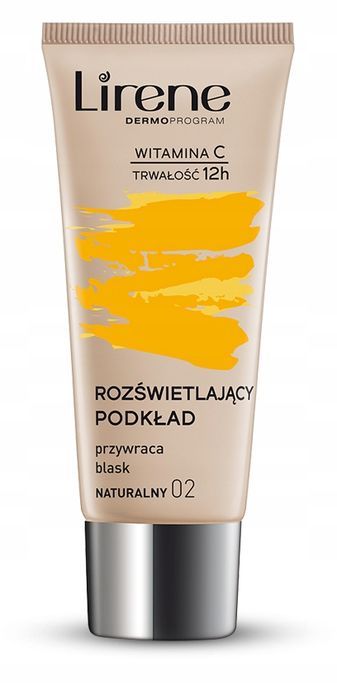 lirene podkład rozświetlający naturalny 02 30ml