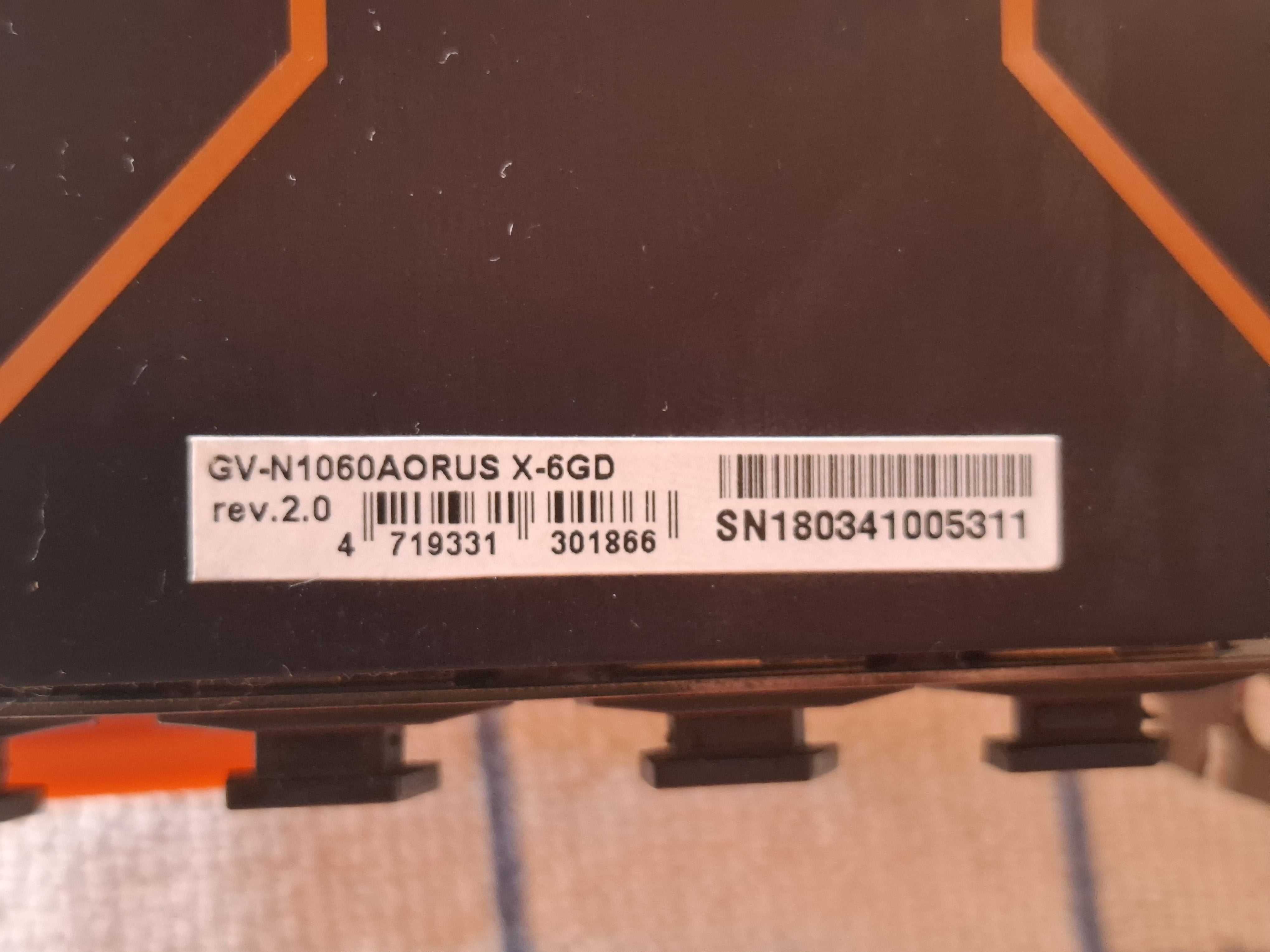GTX 1060 AORUS Xtreme Edition