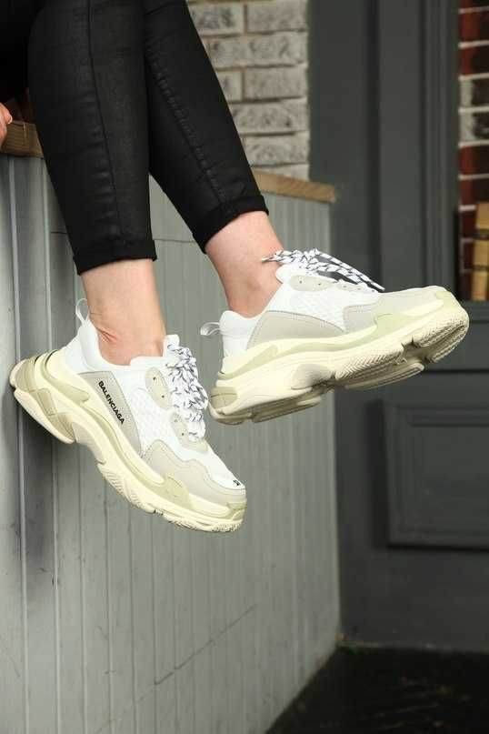 Buty damskie Triple S Trainers damskie sneakersy 37-40