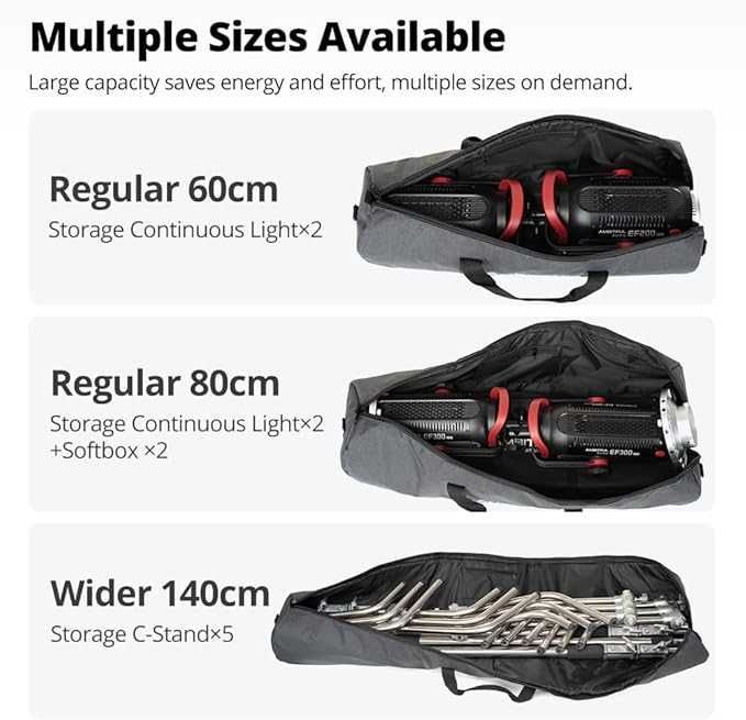 Ambitful Torba wyściełana na statyw tripod 140cm