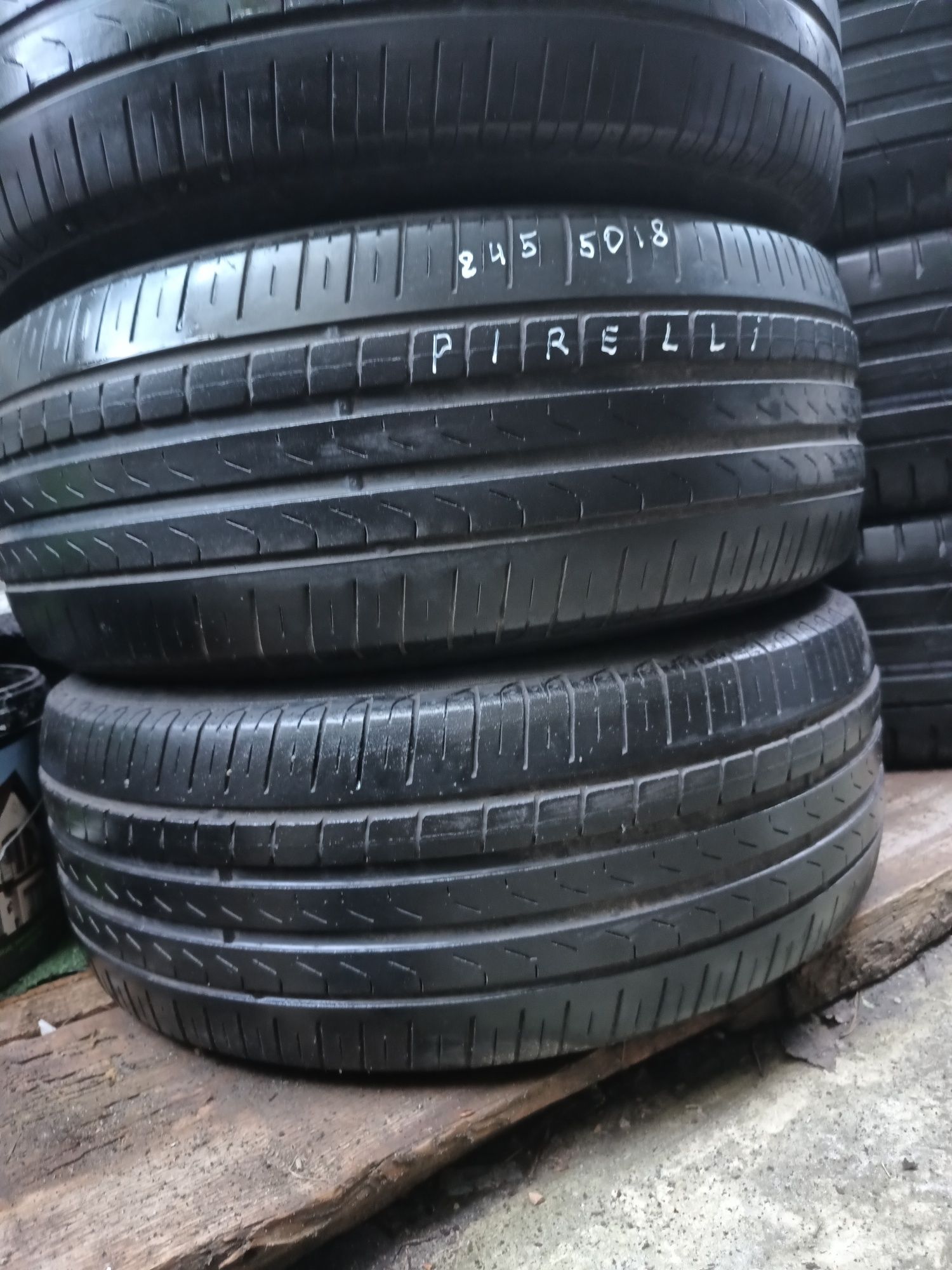 245/50/18 Pirelli P7 комплект літо гума RunFlat