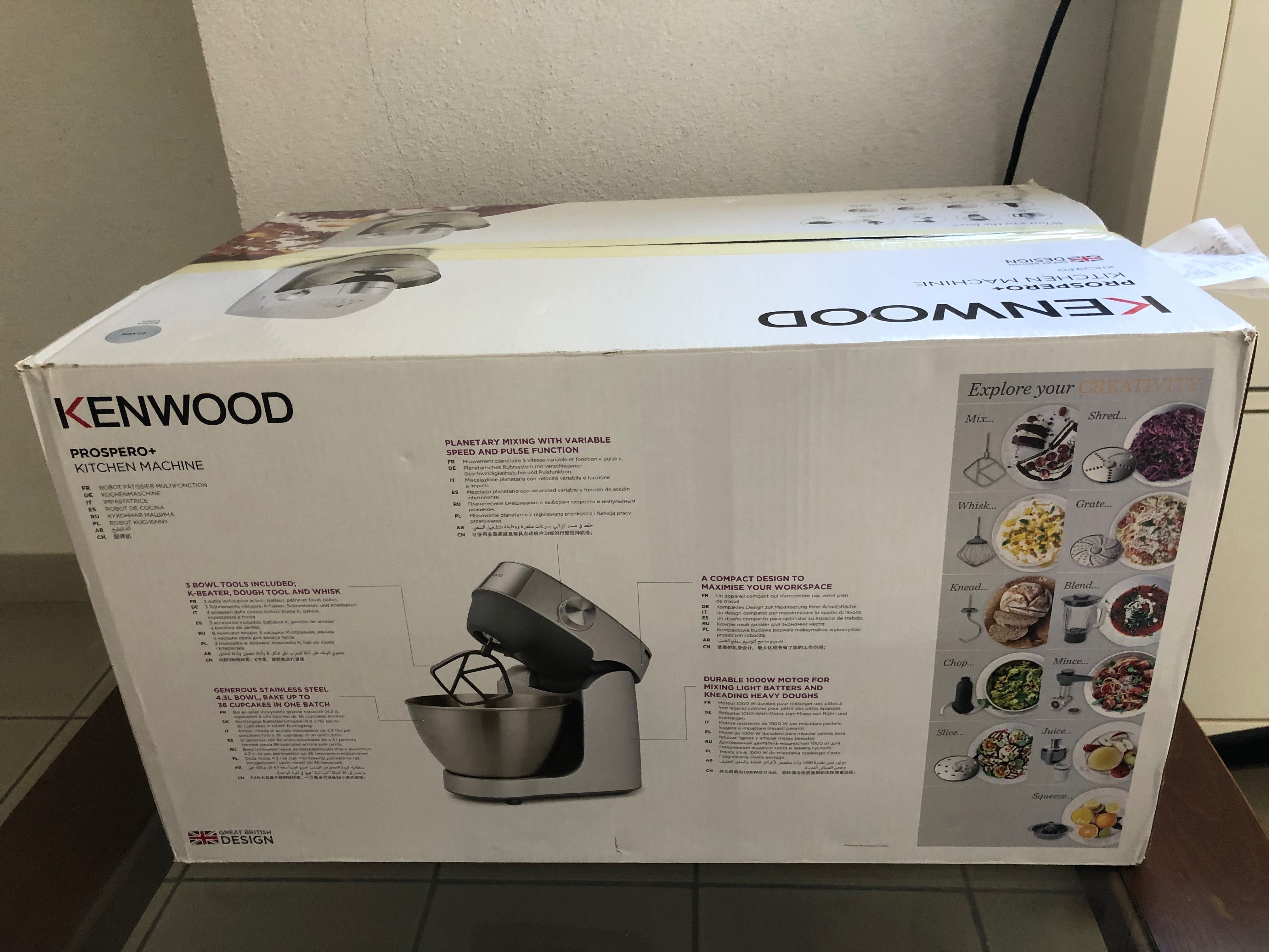 Robot cozinha Kenwood prospero 1000w