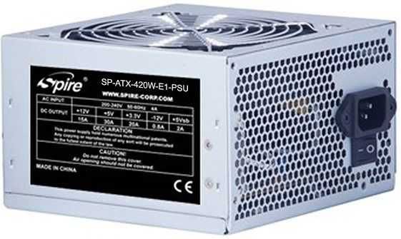 Б/В Блок живлення БЖ Spire ATX-420W-E1-PSU 420W