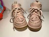 Демисезонные ботинки Jong Golf 22 р 14 см пудровые для девочки