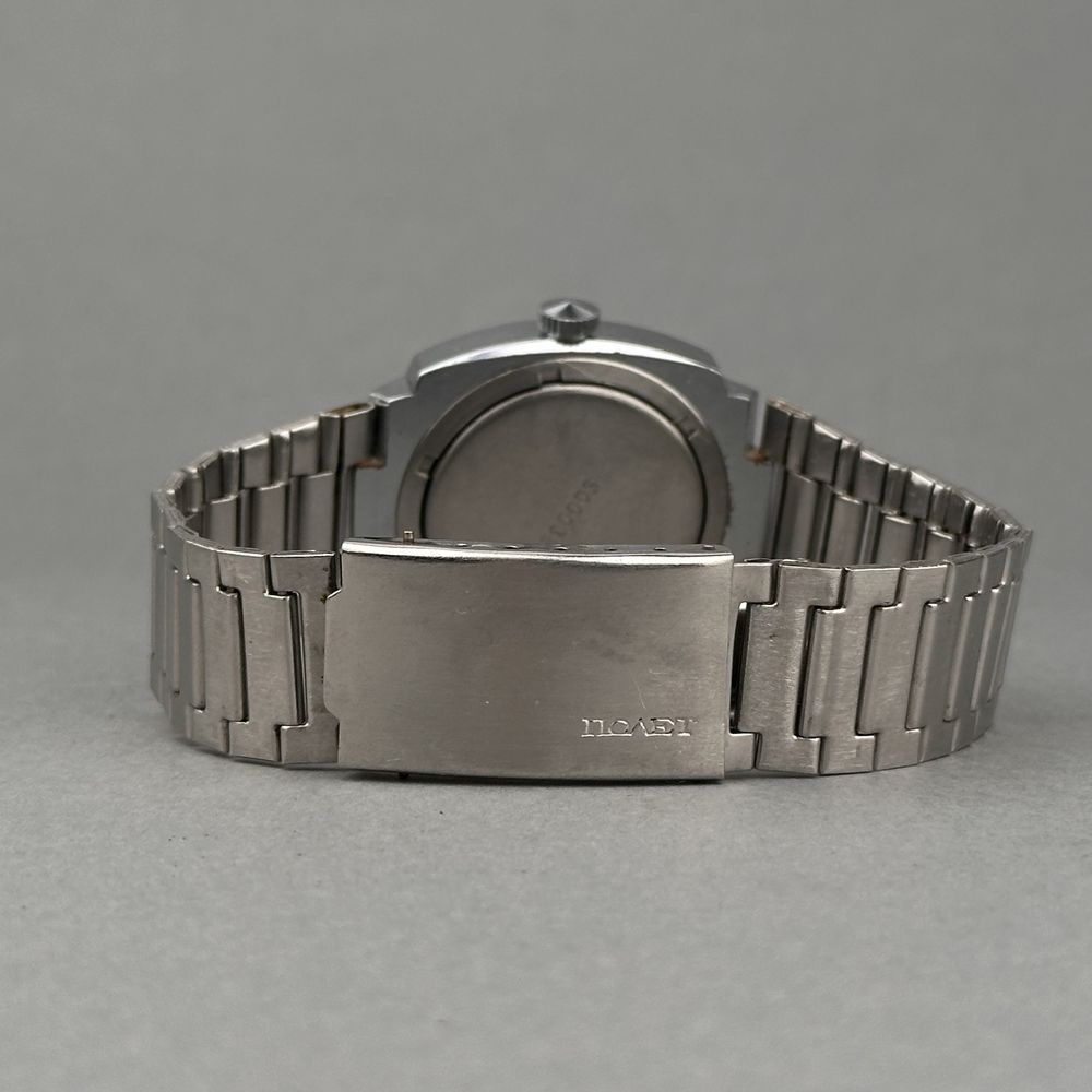 Zegarek vintage Poljot – radziecki | mechaniczny | giloszowana tarcza