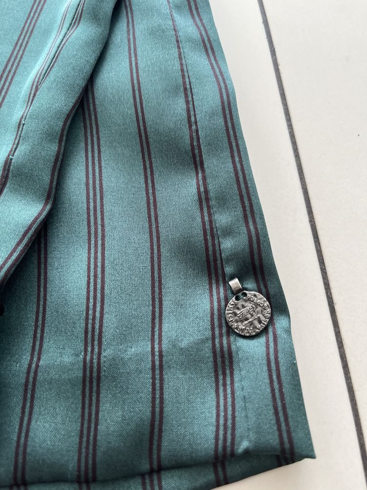 Scotch&Soda Satynowa w dotyku elegancka męska koszula nocna L 40