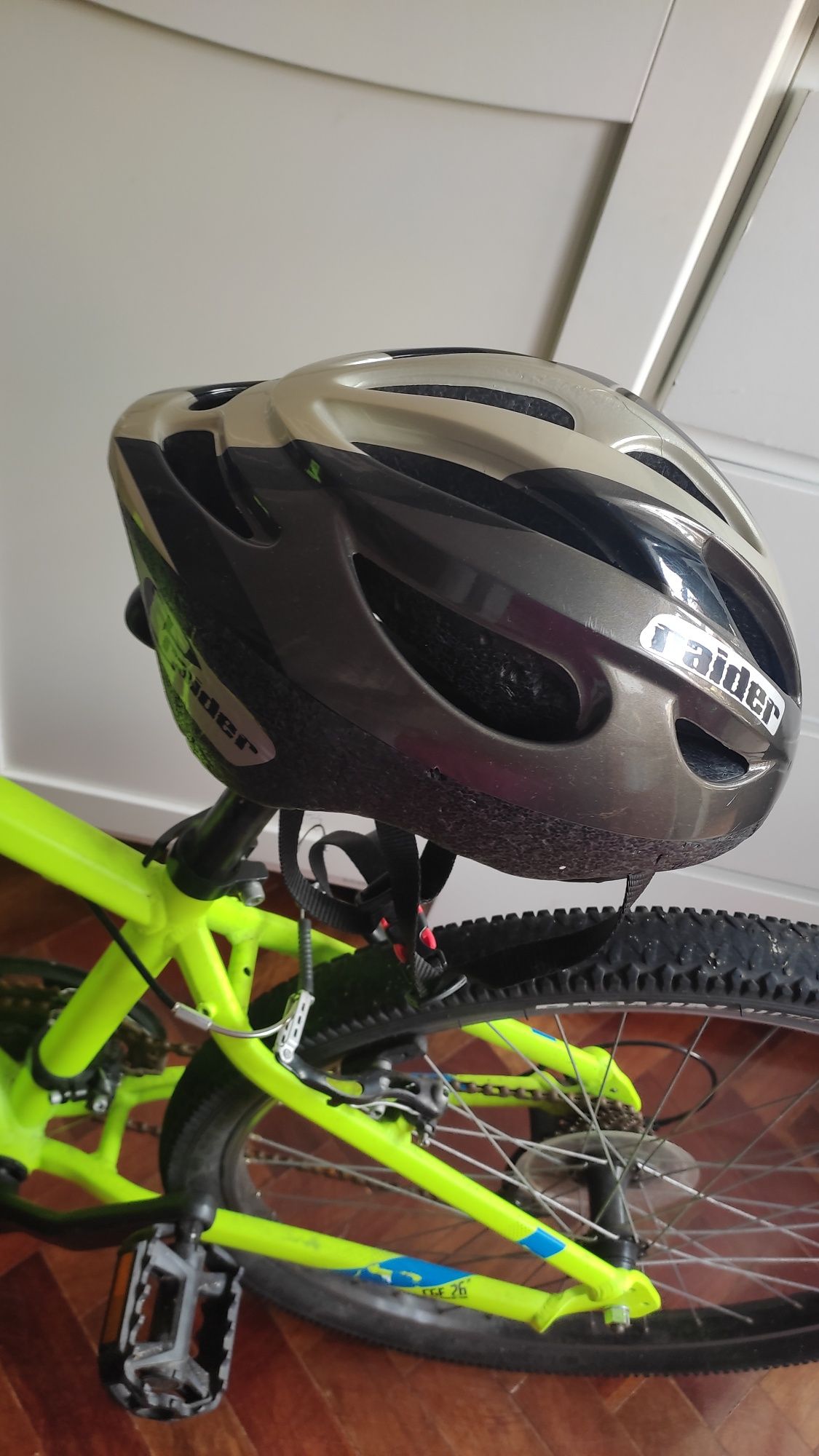 Bicicleta rockrider + capacete