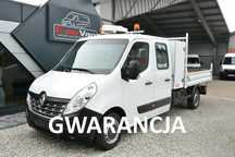 Renault Master  max master 7 osobowy brygadówka doka skrzynia HDS 450kg