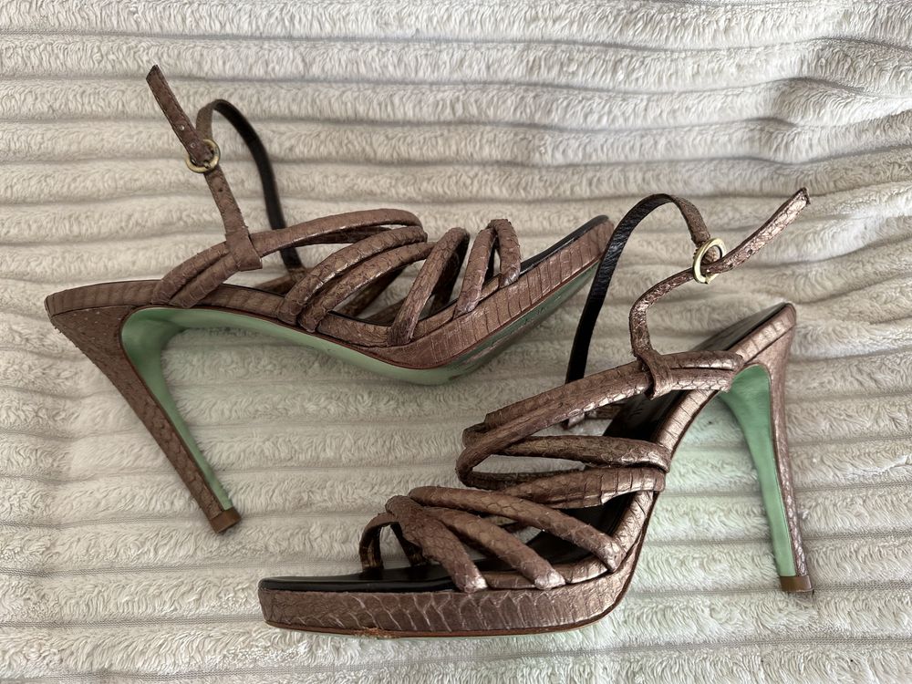 Nicole Miller buty szpilki odkryte r.39