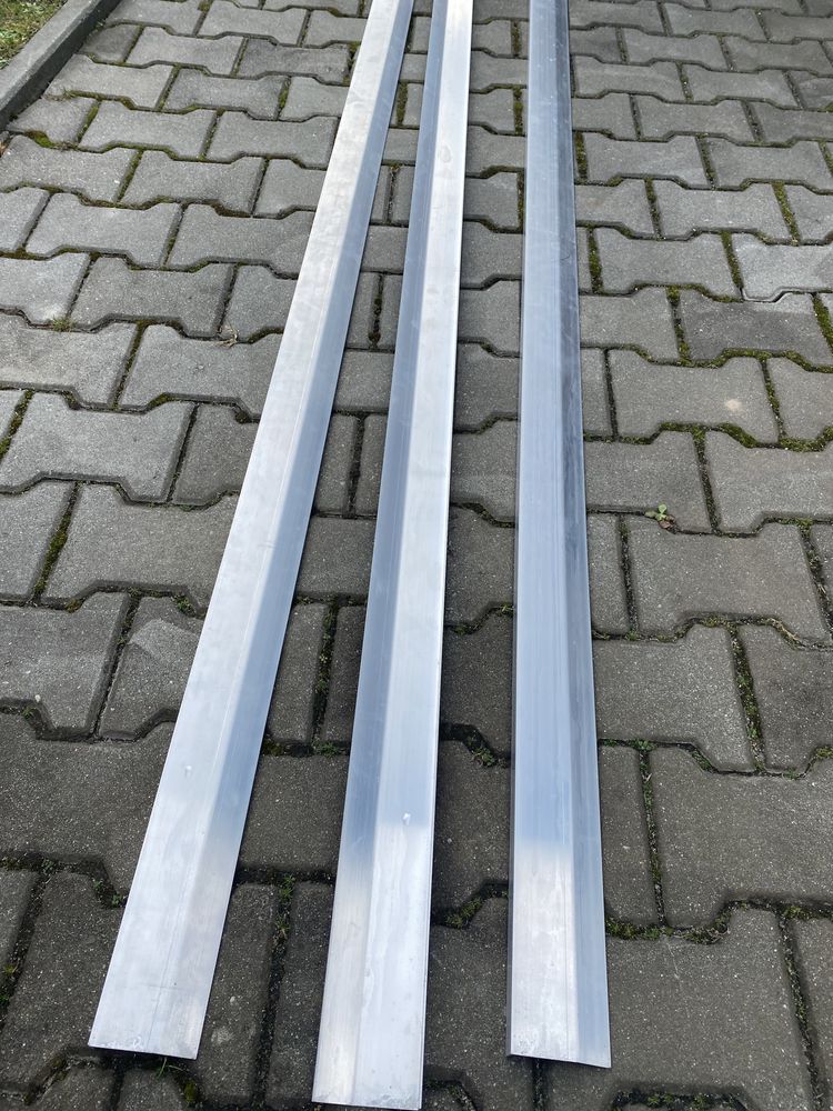 Aluminiowe profile 20x50x30 rynna, odwodnienie