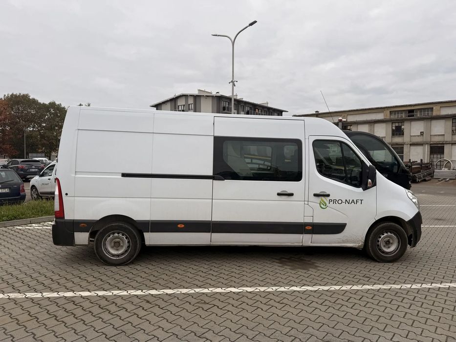 Opel Movano brygadówka 7-osbowy, HAK, Diesel Euro 6