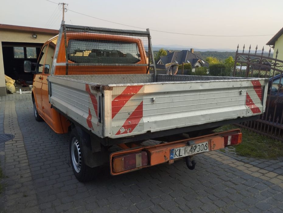 VW/T5/1.9/TDi/105KM/2005r/1Właś/DOKA/Dubel/Kabina/6.OSÓB/Klima/OKAZJA!