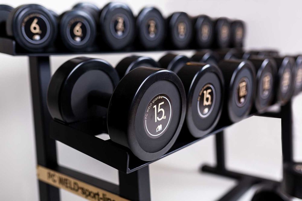 Zestaw Hantli Stałych 5-25 kg