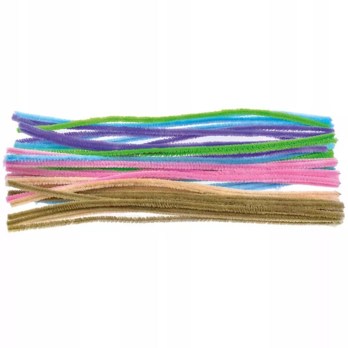 Druciki kreatywne pastelowe 40szt. Brewis