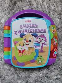 Książka z wierszykami Fisher Price