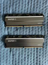 Memórias RAM G.SKILL SNIPER X 3600mhz 2x8Gb