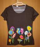 T shirt mochos artesanal