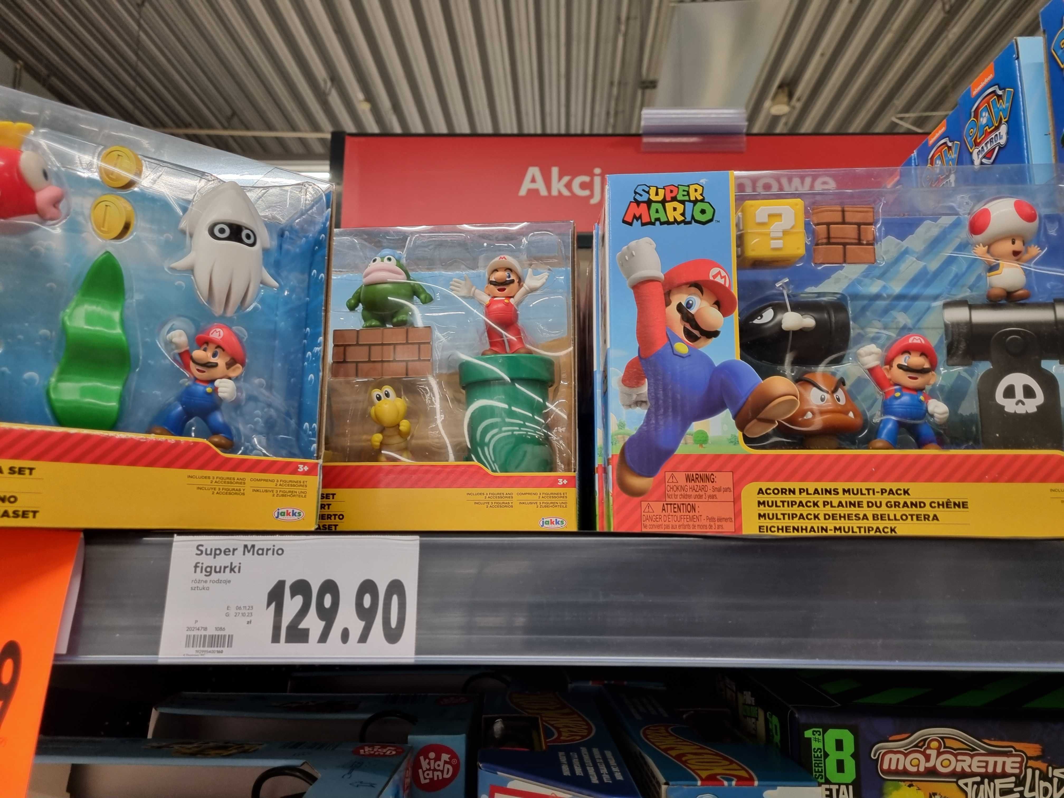 Zamiana na grę Nintendo Switch zestaw figurek jakks Mario