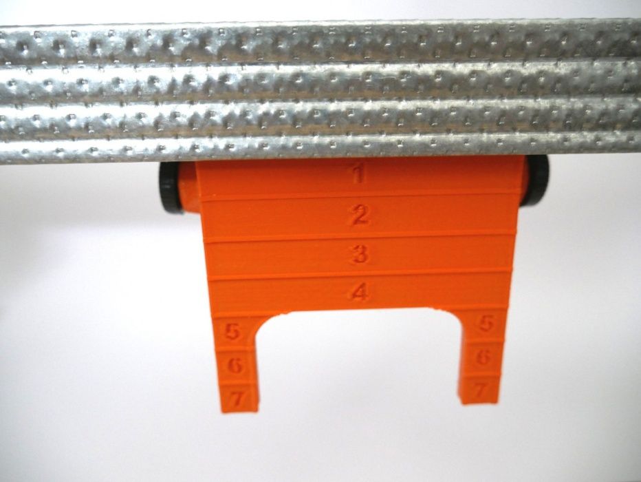 Правка для профиля с магнитами, лазерная мишень