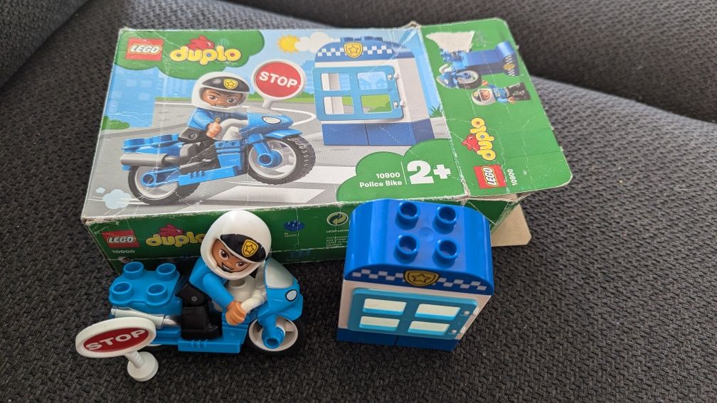 LEGO Duplo 10900 Motocykl policyjny
