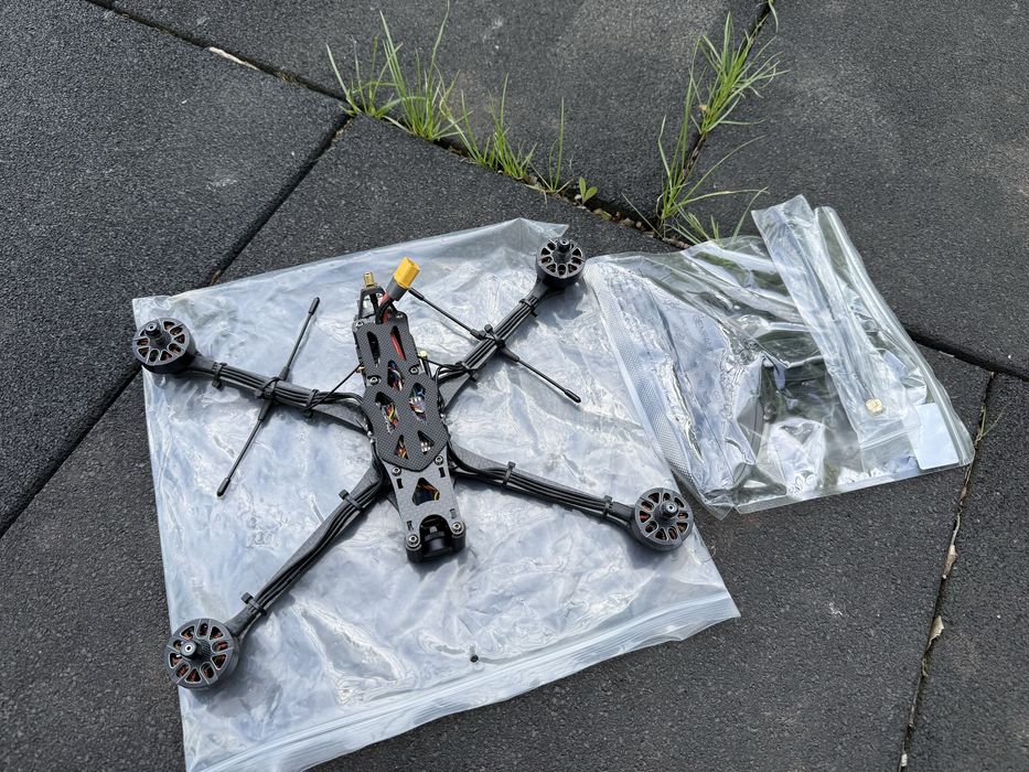 Fpv дрон 7inch, 5.8G 2.5w, elrs 915,
