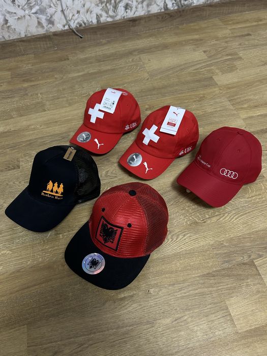 Кепка, бейсболка чоловіча,PUMA Switzerland , ALBANIA, AUDI, BEECHFIELD