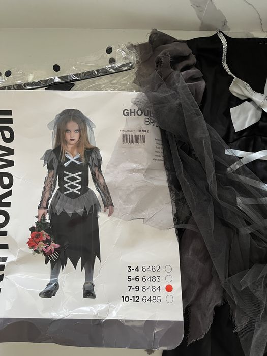 Fato disfarce Noiva Halloween