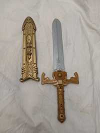 Дитячий іграшковий пластиковий меч та ножни