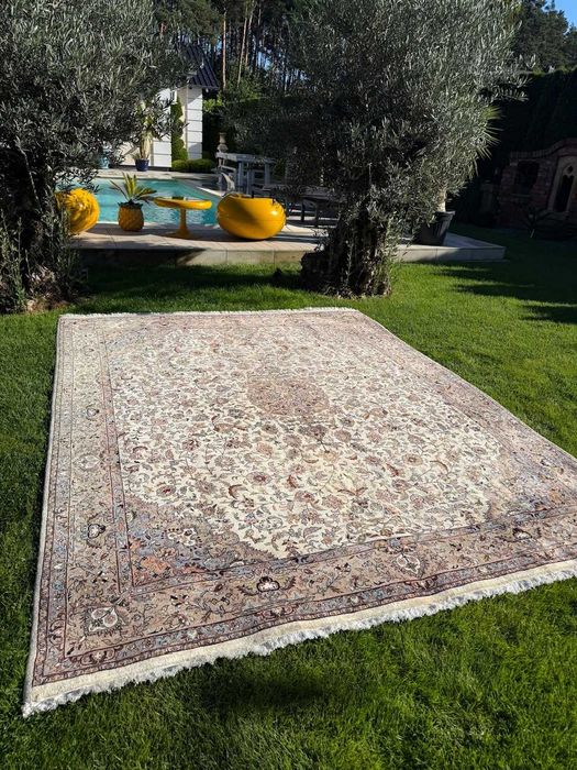 Dywan Perski Kaszmirowy Ręcznie Tkany Indo Ispahan 320x260 gal. 26 tyś