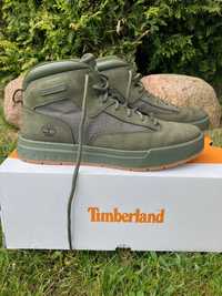 Buty męskie Timberland Maple Grove wysokie khaki nubuk 42 jak nowe