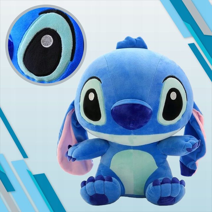 Maskotka Duży Pluszak Stich 55 Cm Xxl Lilo I Stich Niebieski