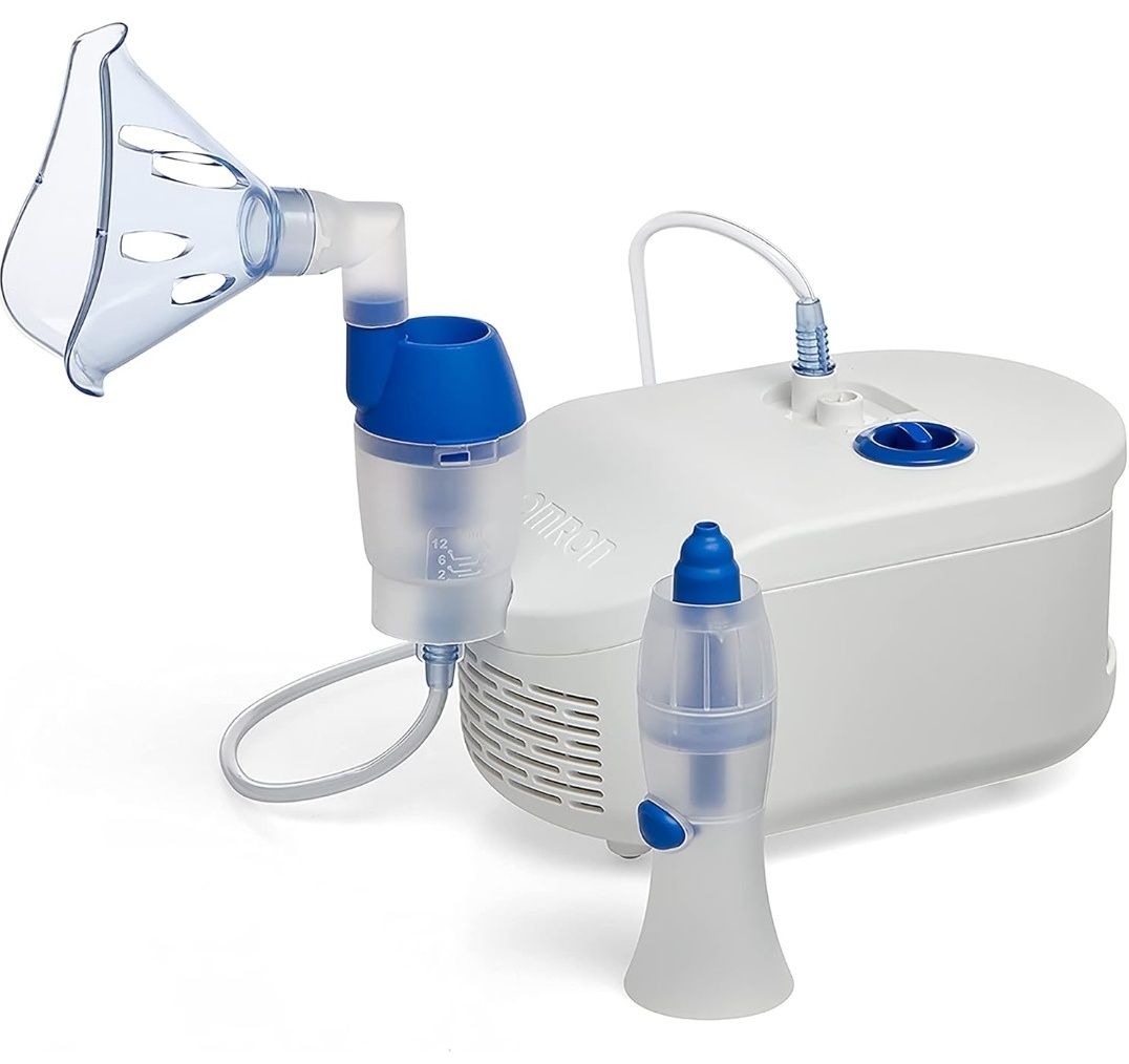 Omron X102 Total 2-w-1 nebulizator z natryskiem do nosa