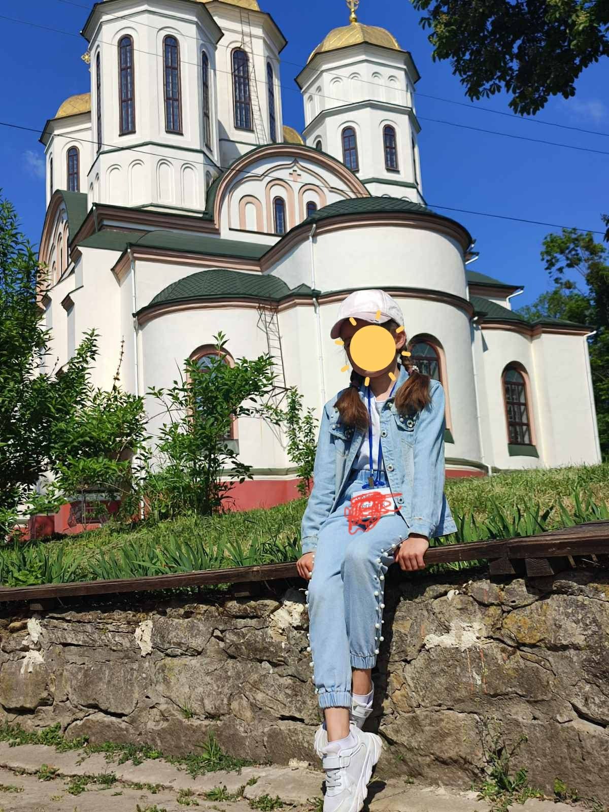 Костюм джинсовий на дівчинку