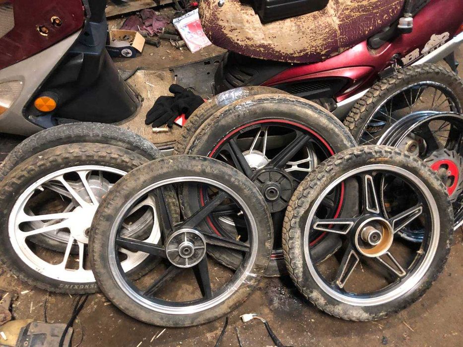 Колеса альфа, колеса взборі до китайських мотоциклів, диски viper 150A