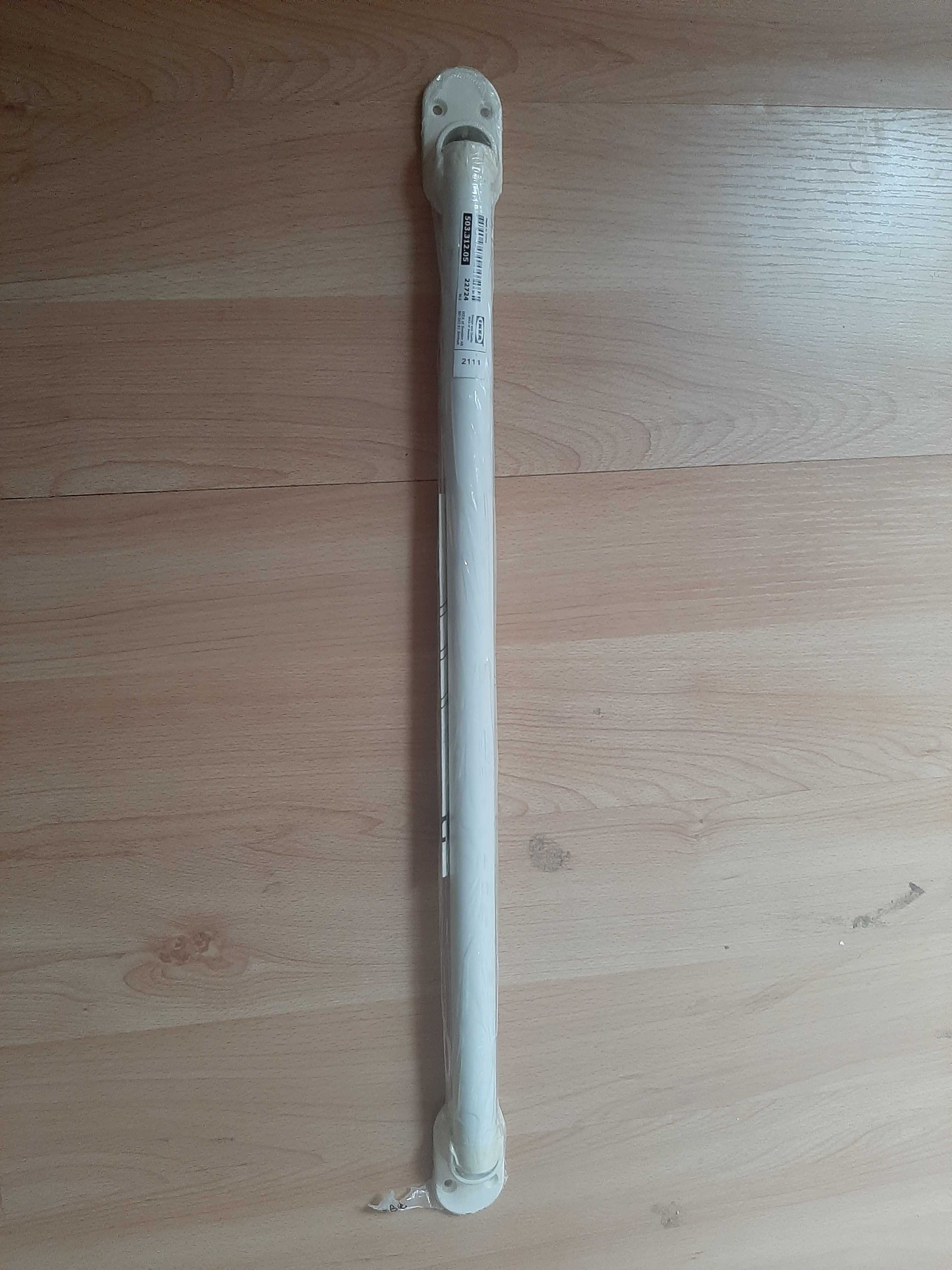 IKEA HJALPA Drążek do szafy, biały 56,5 cm