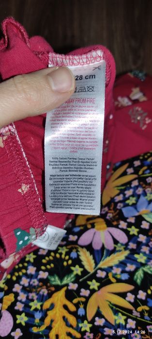 Spodnie piżama świąteczne renifery 122/128 little kids