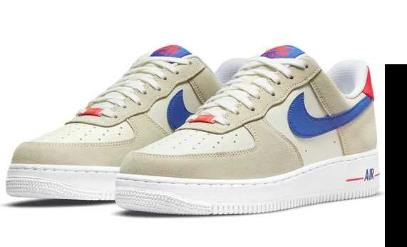 Nike air force 1 coconut milk hyper royal