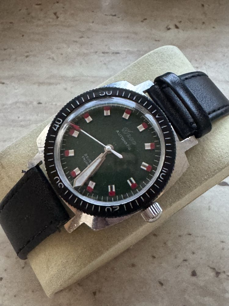 Zegarek NRD DDR lata 70 naręczny KOPP 25 JEWELS automatic