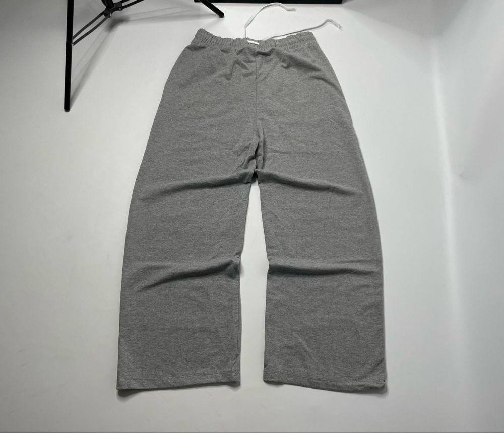 Оверсайз широкі сірі спортивки Baggy Sweatpants широкие серые штаны