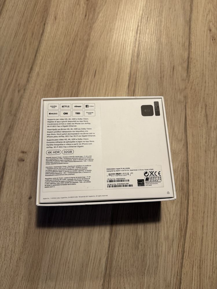 Apple TV 4k 1ª geração