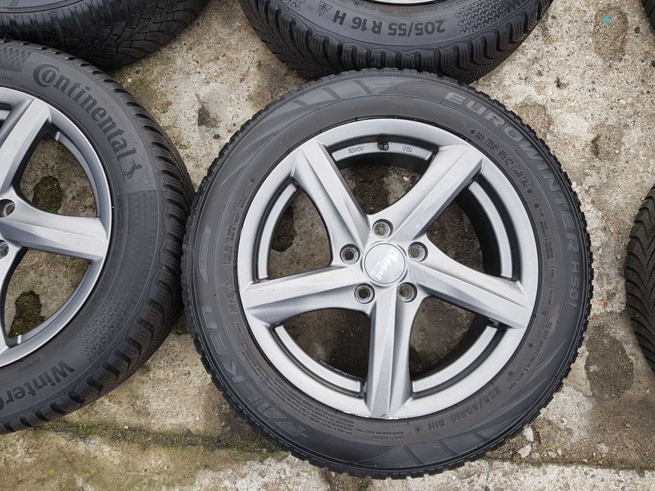 Koła felgi aluminiowe opony zimowe Ford Focus C-max 205/55/16 5x108