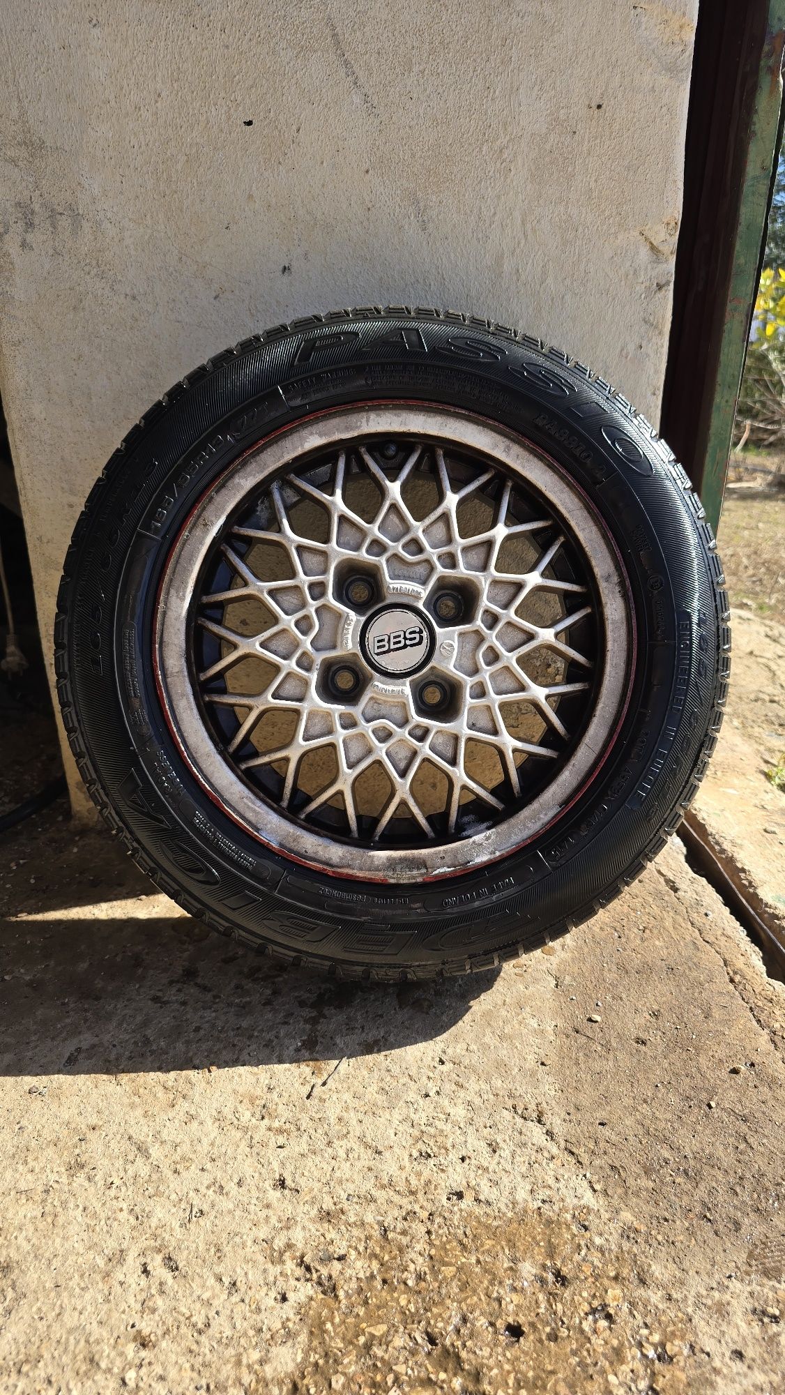 Jantes BBS 13" ( com pneus)