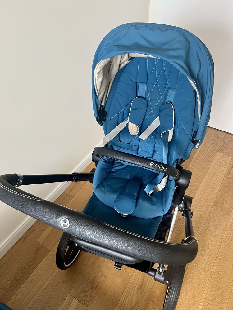 Wózek Cybex 2.0 3w1- gondola,spacerówka, fotelik - świetny stan!