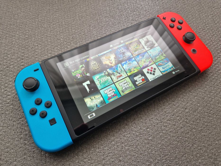 Нова nintendo switch V2 + iгри, кп 128 гб