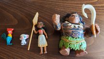 Vaina, Maui, kurczak i świnka figurki