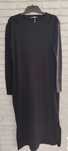 Turecka maxi sukienka prążek wycięcia plus size XXL 46 48
