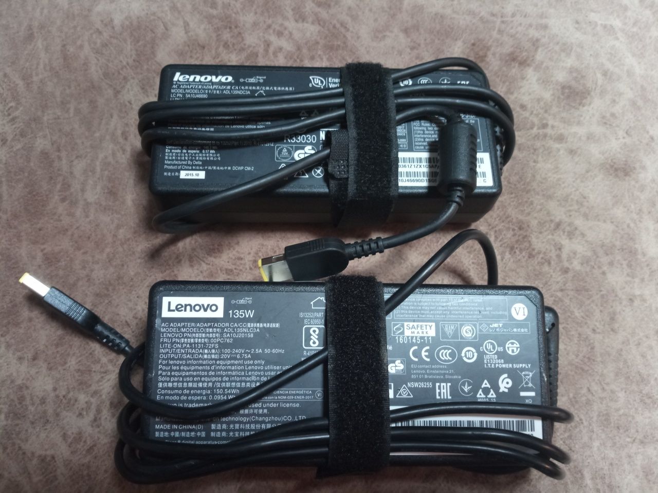 Lenovo 135w 20V 6.75А usb pin Оригінал Блок питания живлення зарядне