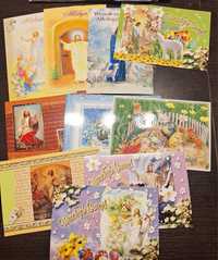 Zestaw nr 7. 20 szt. Kartki Wielkanocne Wielkanoc kartki pocztowe