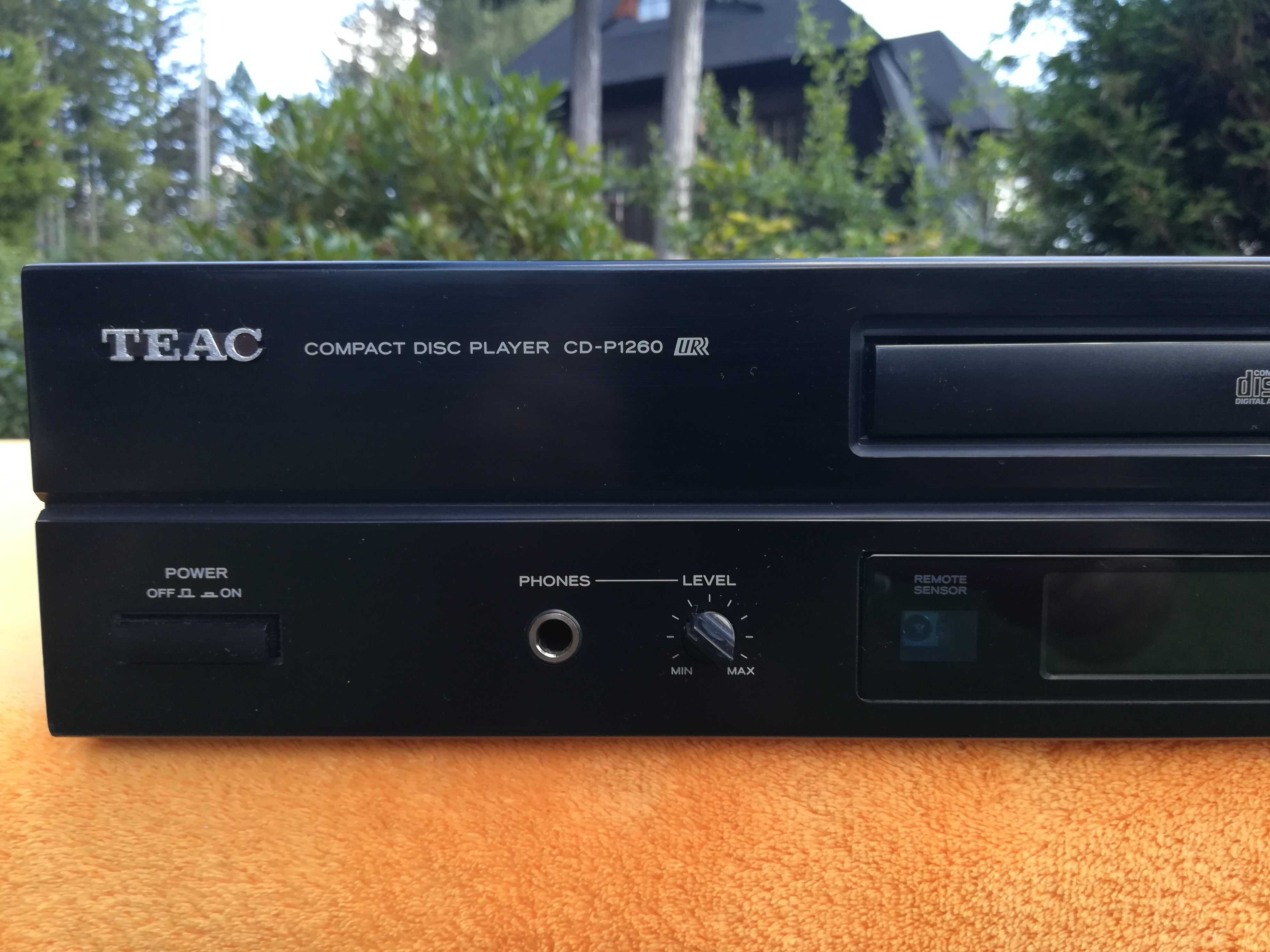 TEAC CD-P1260 Japoński Odtwarzacz Płyt Kompaktowych CD